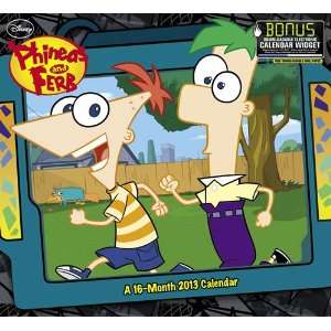  Phineas and Ferb 2013 Wall Calendar