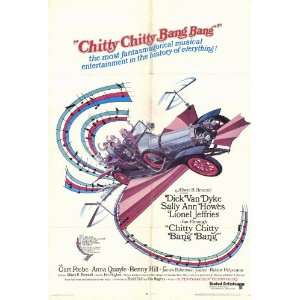  Chitty Chitty Bang Bang (1969) 27 x 40 Movie Poster Style 