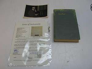 Complete Poems Of Robert Frost 1st Edition Signed COA  