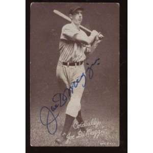  1947 66 Exhibit Supply Baseball Joe DiMaggio New York 