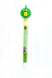 The green big head angry bird ball point pen  