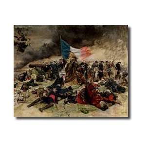  Allegory Of The Siege Of Paris 1870 Giclee Print