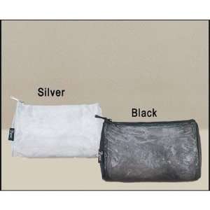  Rucci Mesh Black Cosmetic Bag 7x4.25x2.5 Beauty