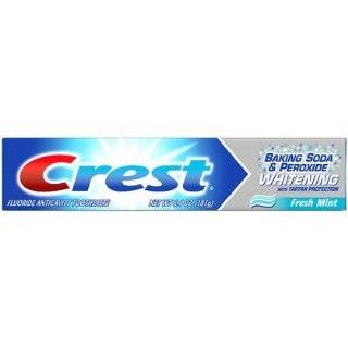 Crest Toothpaste, Fluoride Anticavity, Fresh Mint 6.4 oz (181 g)