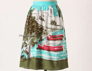 NEW Anthropologie We Love Vera Seabound Skirt Size 6  