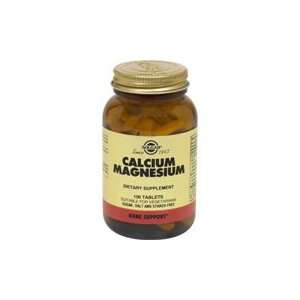 Calcium Magnesium   Proper functioning of the heart and nerves, 100 