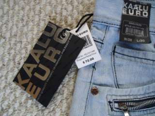   Blue Jeans By KAALU EURO Waist 38 Western Styling or Influence #292