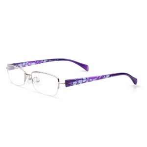  Prilly prescription eyeglasses (Silver) Health & Personal 