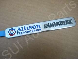 Chevy Allison Transmission Factory Emblem Duramax Truck OEM (C80 3z 