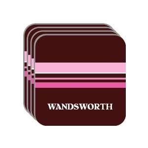  Personal Name Gift   WANDSWORTH Set of 4 Mini Mousepad 