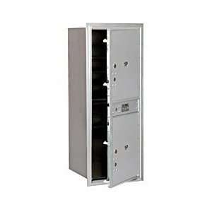   Alone Parcel Locker   2 PL5s   Aluminum   Front Loading   USPS Access