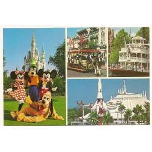  Walt Disney World Magic Kingdom 4x6 Postcard 0100 11801 