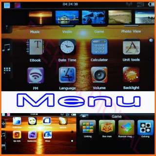   Touch Screen bluetooth av in  Mp4 Micro SD 4gb New Map  