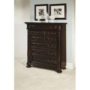  American Drew Carriage Place Dark Tobacco Drawer Chest 