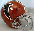 Michael Turner Autographed Falcons FULL SIZE Helmet COA  