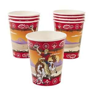  Cowboy Party Cups   Tableware & Party Cups Health 