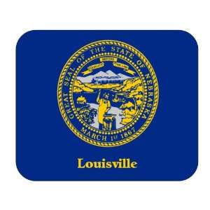  US State Flag   Louisville, Nebraska (NE) Mouse Pad 