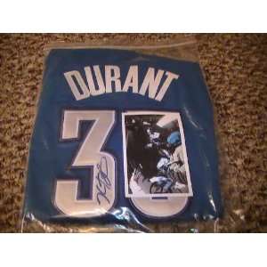  KEVIN DURRANT SIGNED AUTOGRAPHED JERSEY OKLAHOMA CITY 