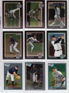   Seattle Mariners Complete Master Team Set 19 Cards, Ackley,  