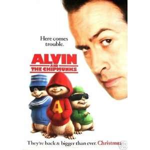  ALVIN AND THE CHIPMUNKS Movie Poster   Flyer   14 x 20 