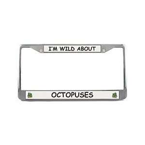  Octopus License Plate Frame