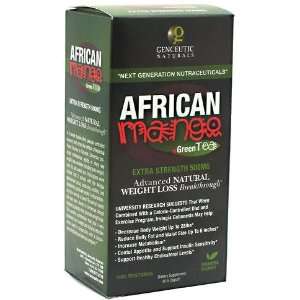  Genceutic Naturals African Mango + Green Tea, 60 v caps 