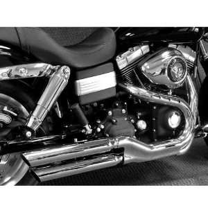    On Mufflers for 2008 2010 Harley Davidson FXDF Fat Bob Motorcycles