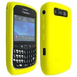 Yellow Silicone Soft Skin Case Cover for RIM Blackberry 