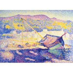   Henri Edmond Cross   24 x 18 inches   The Blue Boat