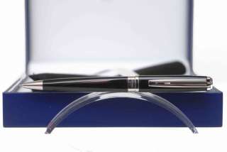 WATERMAN EXCEPTION SLIM LAQUE BLACK ST BALLPOINT NEW  