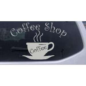  Coffee Shop Cup Business Car Window Wall Laptop Decal 