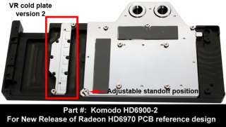 Swiftech Komodo HD6900 2 Full Cover HD6900 Waterblock  