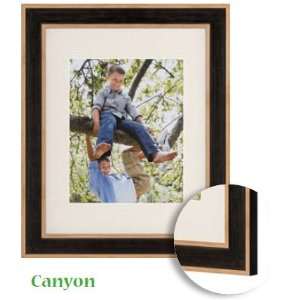  EcoCare Canyon Collection Wall Frame Black/Tan 8x10 with 