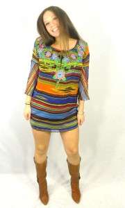 VINTAGE COLLECTION MULTI COLOR DRESS/TUNIC  