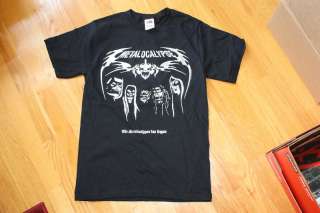 METALOCALYPSE Black silver HAS BEGUN Shirt many sizes  