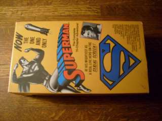 SUPERMAN VHS, 15 CHAPTER SERIAL, kirk alyn, noel neill  
