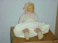 vintage grace putnam doll bye lo baby cry box in back  