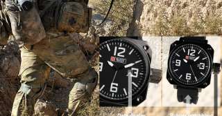 New Military Mens Quartz Sport Army Watch Black Swiss  