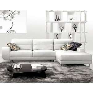  Modern White Italian Design Sectional Sofa