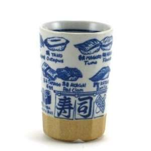  New 8 oz. Sushi Tea Cup Made In Japan
