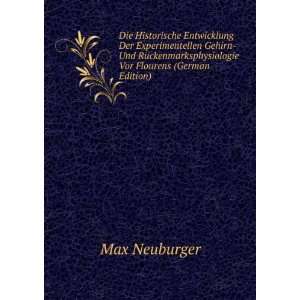   Vor Flourens (German Edition) Max Neuburger Books