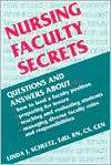 Nursing Faculty Secrets, (1560534230), Linda J. Scheetz, Textbooks 