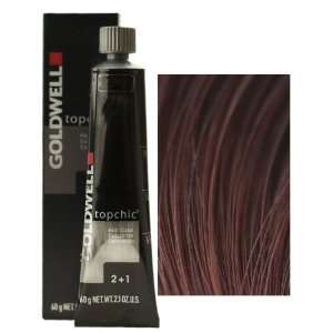   Goldwell Topchic Professional Hair Color (2.1 oz. tube)   6RV Beauty