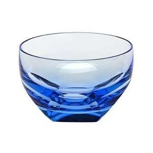  Moser Crystal Aquamarine Bar Bowl