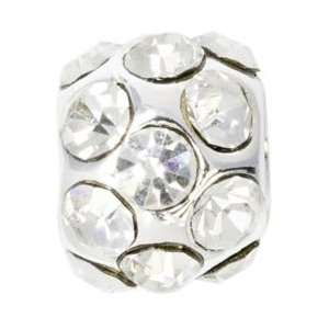  Amanda Blu Semi Precious Bead 1/Pkg Diamond Czech Crystal 