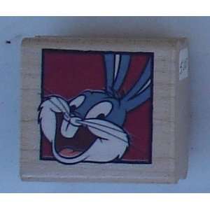 Bugs Bunny Face Wood Mounted Rubber Stamp (Discontinued) From Rubber 