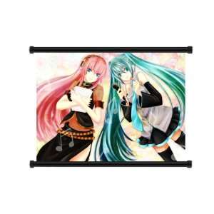  Vocaloid Hatsune Miku and Luka Megurine Anime Fabric Wall 