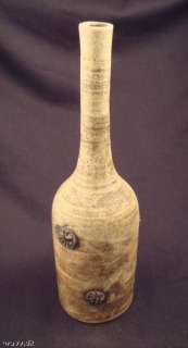 Conny Walther Long Necked Vase   Danish Art Pottery  