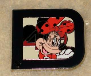 2011 Hidden Mickey Minnie Mouse Classic D 40th Anniversary Walt Disney 