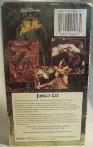 True LIfe Adventures Walt Disney VHS Jungle Cat  